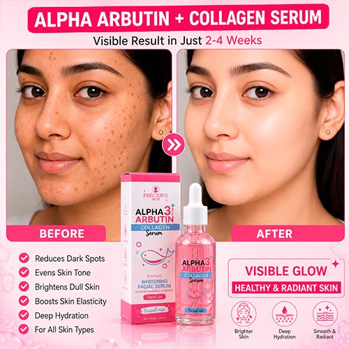 Alpha Arbutin 3 Plus Collagen Serum for Dark Spots Alpha Arbutin 3 Plus Collagen Serum for Dark Spots